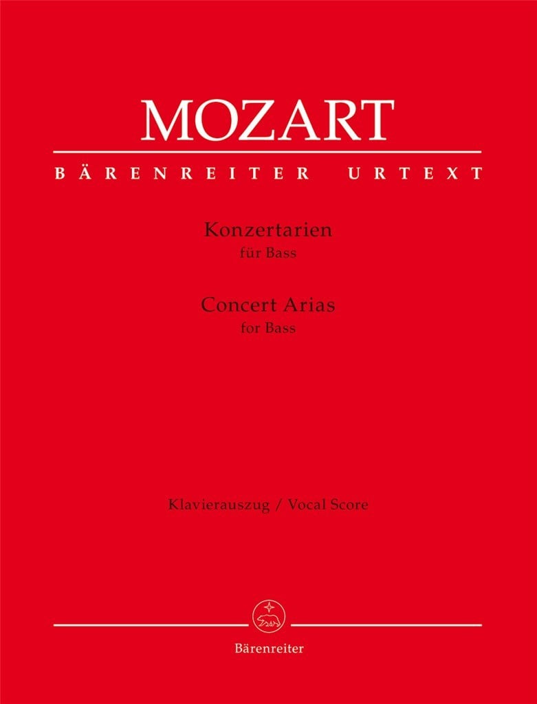 Concert Arias For Bass